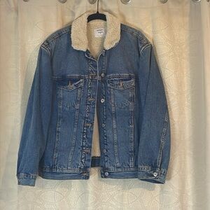Women’s Old Navy Sherpa Lined Jean Jacket